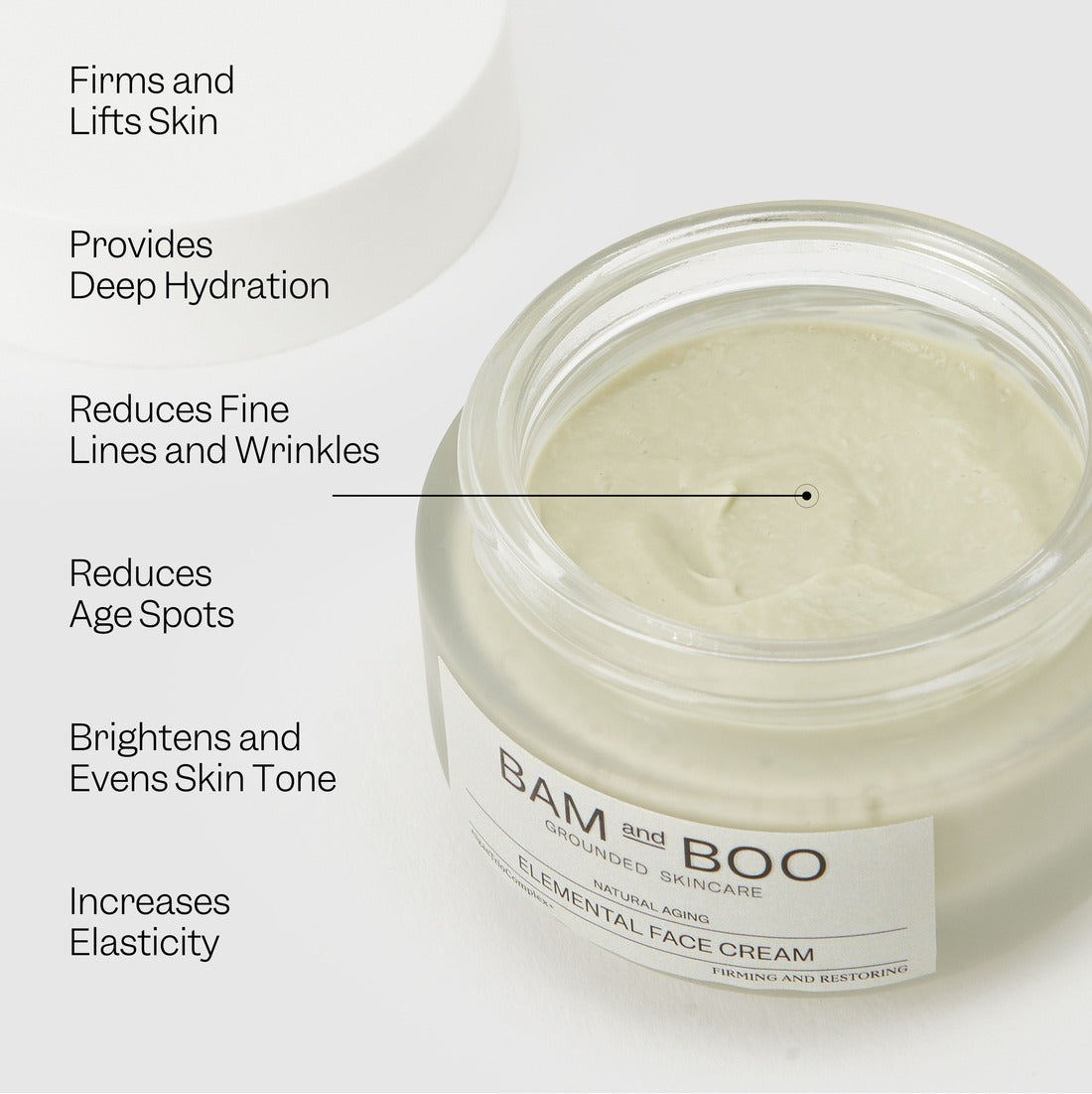 Elemental Face Cream - Benefits - BAMandBOO Grounded Skincare Azores