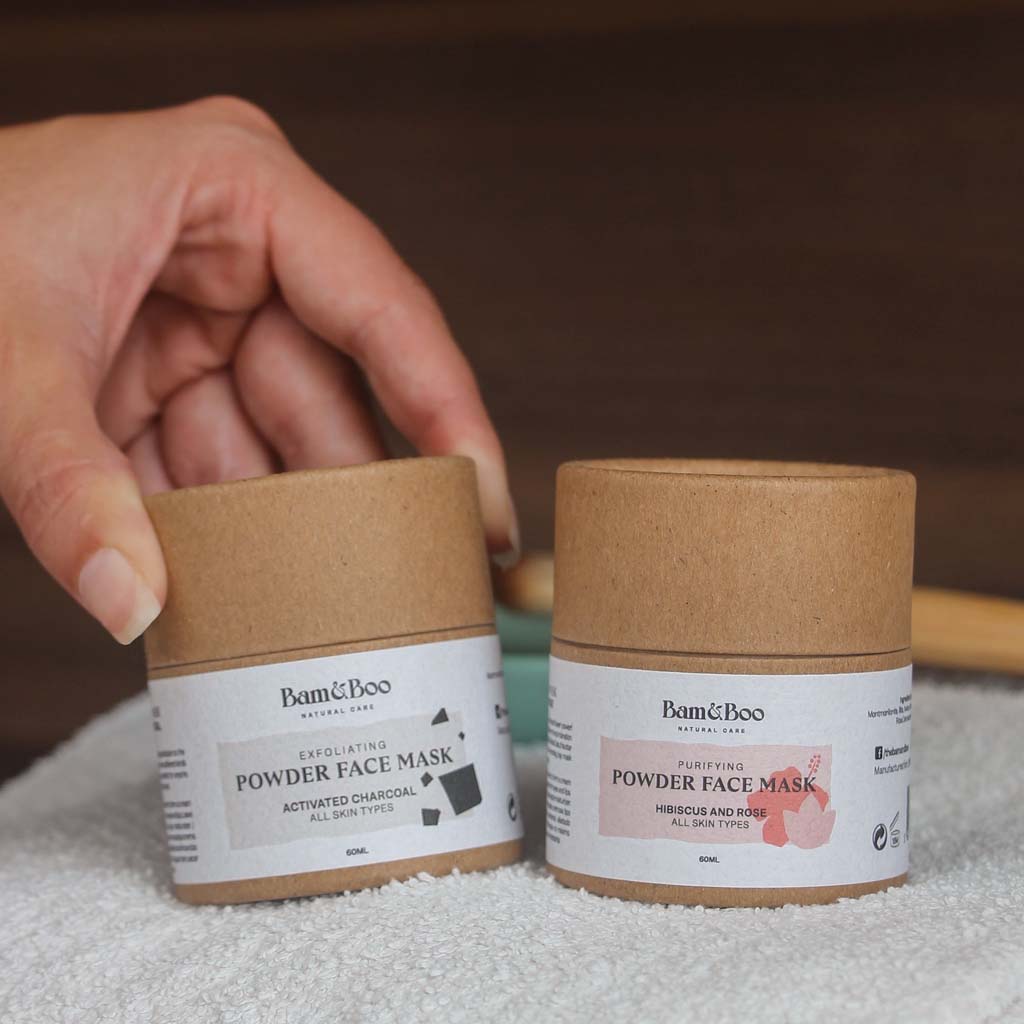 POWDER FACE MASK | Exfoliating - Bam&Boo - Eco-friendly, vegan, sustainable oral and personal care