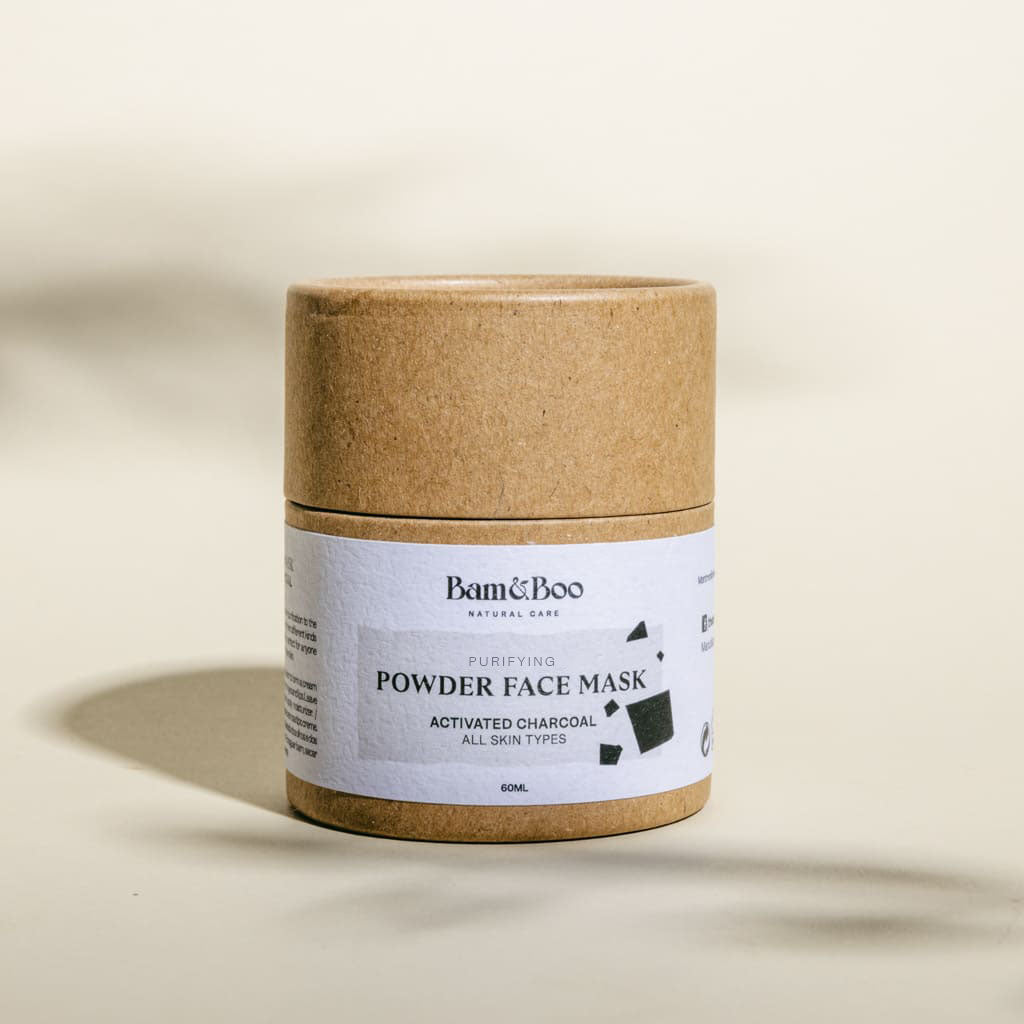 POWDER FACE MASK | Purifying - Bam&Boo - Eco-friendly, vegan, sustainable oral and personal care